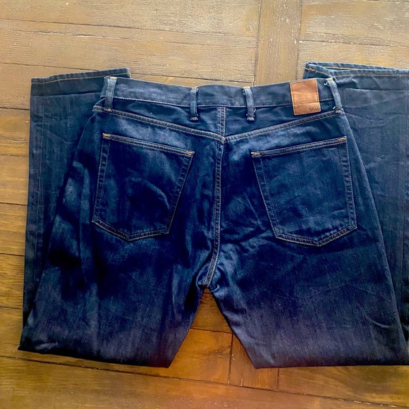 Gap Men’s 1969 Dark Denim Slim Fit Jeans (36x30) - Picture 3 of 3